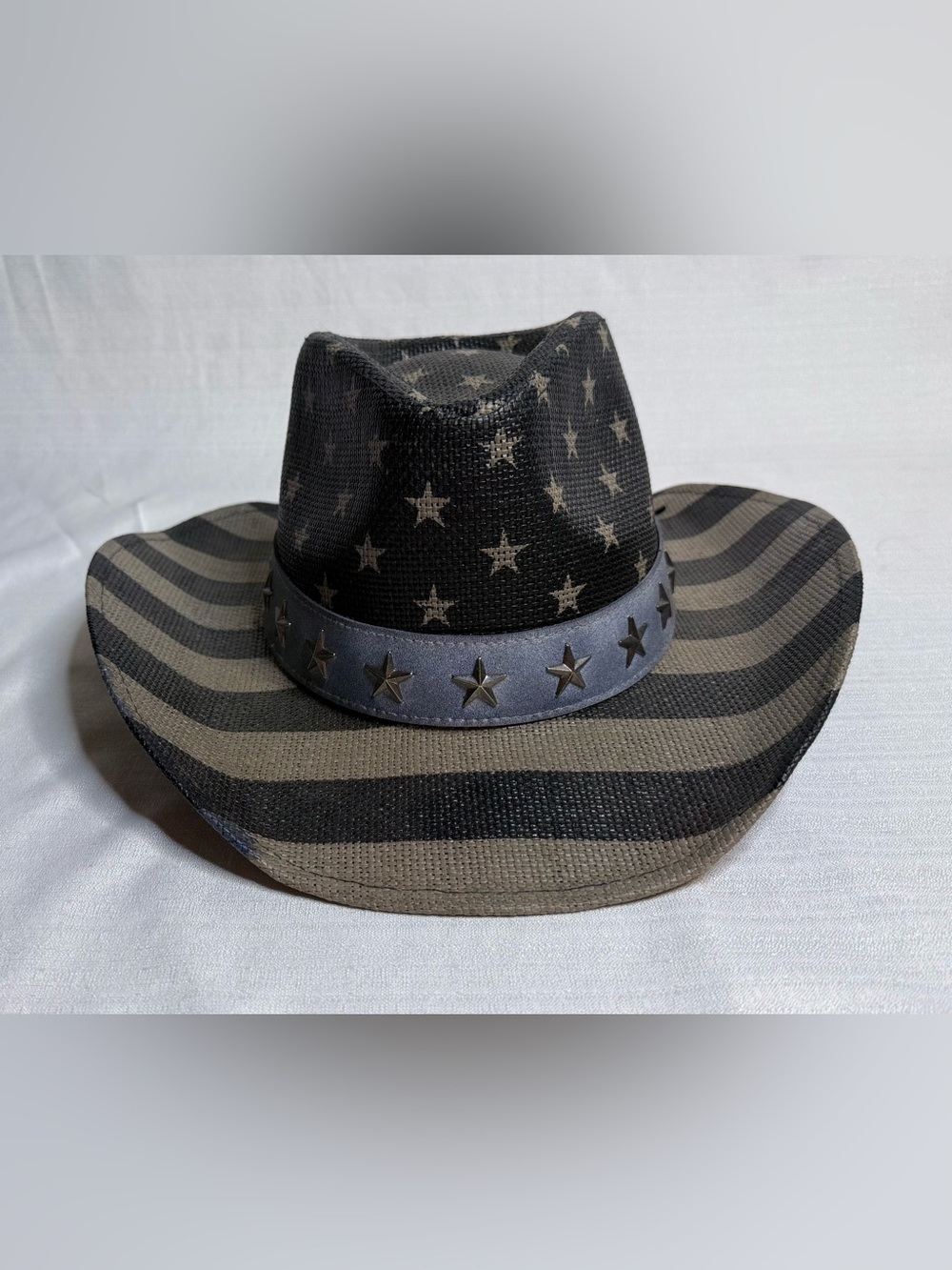 Goldcoast Old Glory Cowboy Hat American Flag Stars Stripes Western Sunwear - Picture 2 of 9
